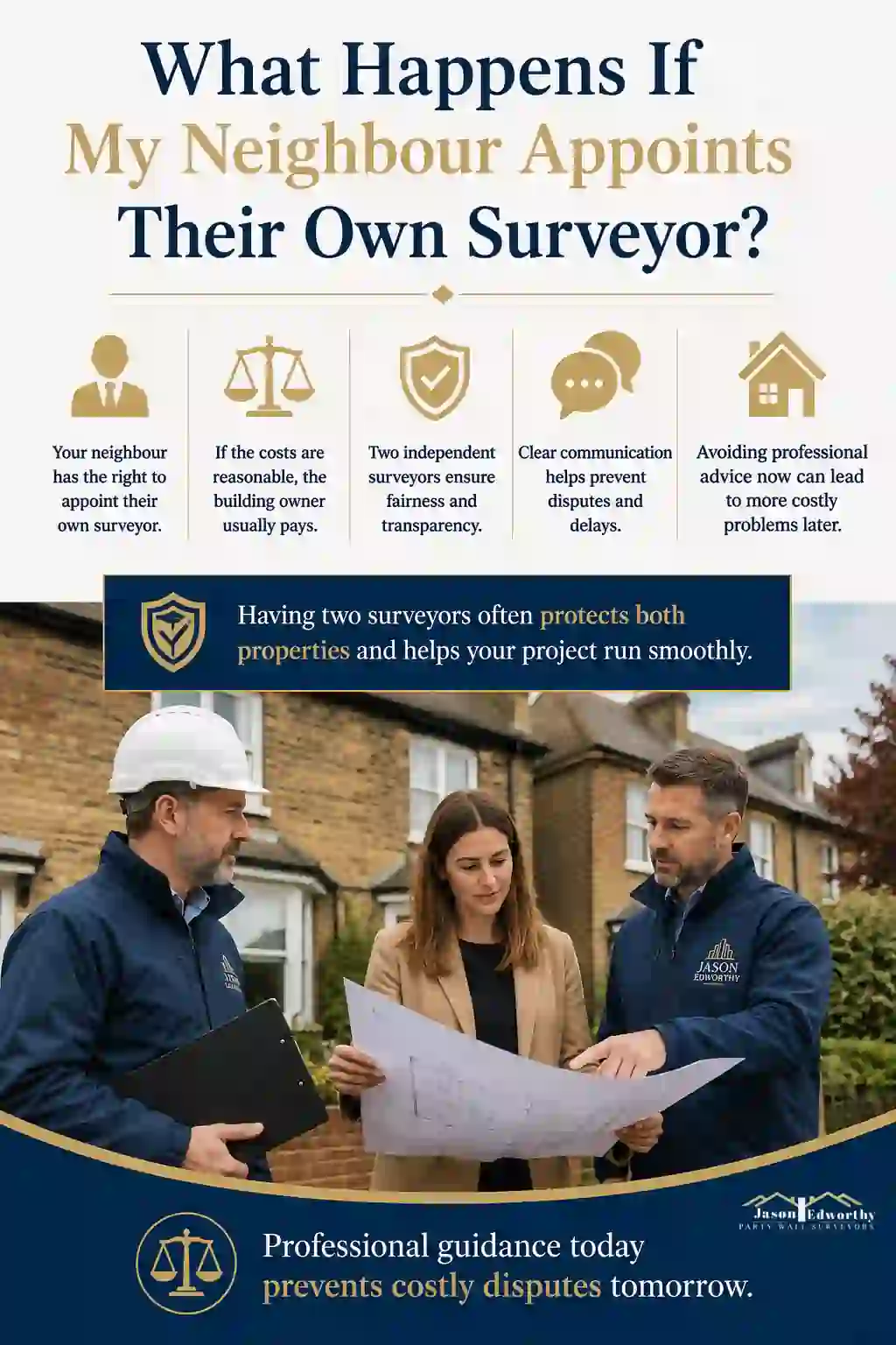 What Happens If My Neighbour Appoints Their Own Surveyor Stocksbridge?